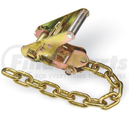 CC7032CA5 by QUALITY CHAIN - 2'' Standard Handle Ratchet, with 12" of 5/16" G70 Chain Attached to Bolt