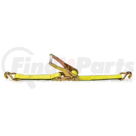 CC21560WH by QUALITY CHAIN - 2" x 15' Ratchet Strap, with Wire Hooks