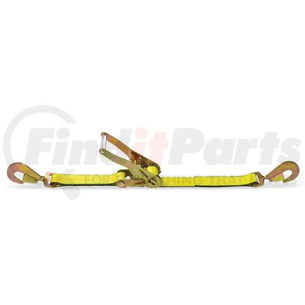 CC22760TSH by QUALITY CHAIN - 2" x 27' Ratchet Strap, with Twisted Snap Hooks