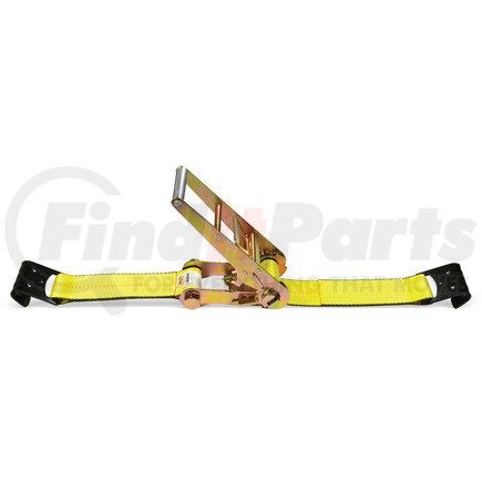 CC33060FH by QUALITY CHAIN - 3" x 30' Ratchet Strap, with Flat Hooks