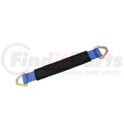 CCAS233BL by QUALITY CHAIN - 2" x 33" Axle Strap, Blue