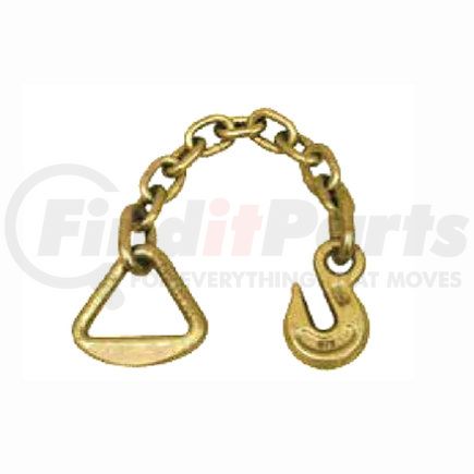 CCCX3V by QUALITY CHAIN - 18" Chain Anchor, with 3" V-Ring