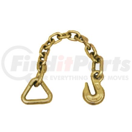 CCCX2D by QUALITY CHAIN - 18" Chain Anchor, with 2" V-Ring