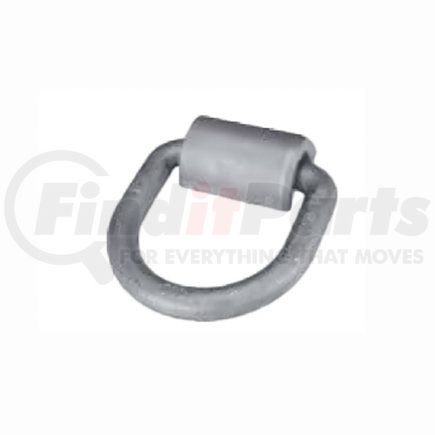 CCDR062FW by QUALITY CHAIN - 5/8" Forged D-Ring, with Weld-On Clip