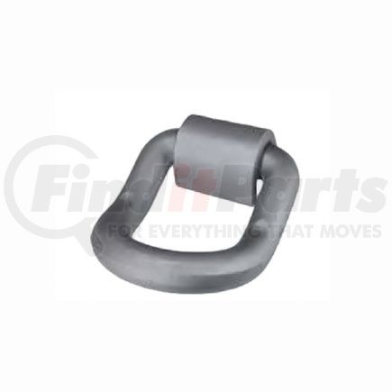 CCDR100FBW by QUALITY CHAIN - 1" Forged Bent D-Ring, with Weld-On Clip