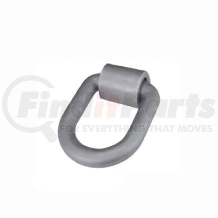 CCDR100FWL by QUALITY CHAIN - 1" Forged D-Ring, with Weld-On Clip (Long, 6" x 5")