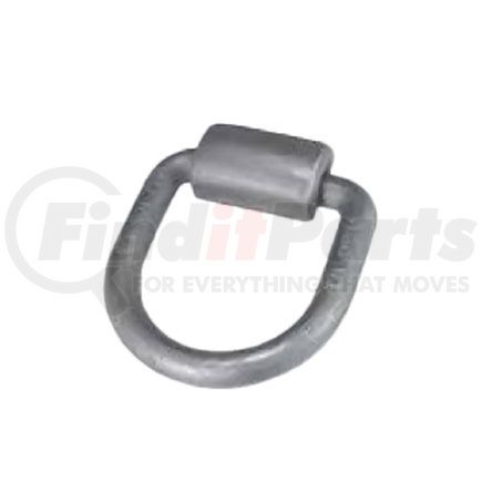 CCDR050FW by QUALITY CHAIN - 1/2" Forged D-Ring, with Weld-On Clip