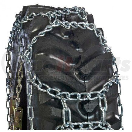 DUO218-7 by QUALITY CHAIN - Tractor Duo Grip, Round Twist Link, H-Pattern, Light Weight, 7mm