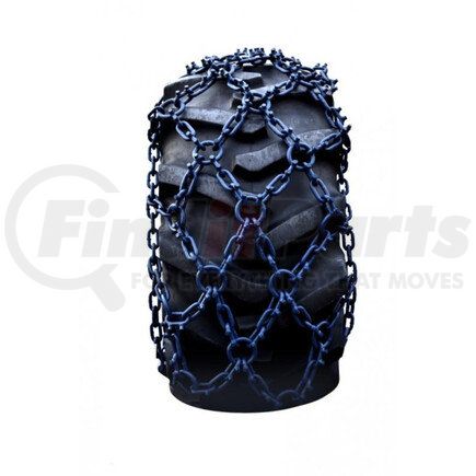 NN245-18 by QUALITY CHAIN - Nordic Skidder Chain, Alloy Studded Net Style, 18mm