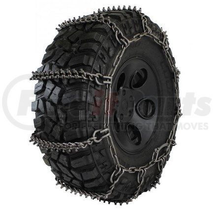 S295 by QUALITY CHAIN - Nordic Studded Link Alloy, Ladder Style, 6-Link Spacing, 7mm, Non-Cam, Commercial Truck
