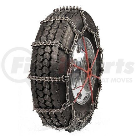 S372LW by QUALITY CHAIN - Nordic Studded Link Alloy, Ladder Style, 6-Link Spacing, 7mm, Non-Cam, Commercial Truck