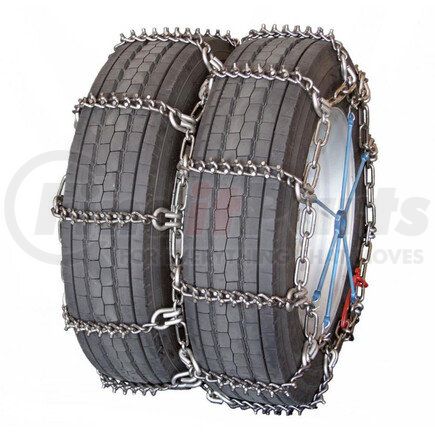 S715 by QUALITY CHAIN - Nordic Studded Link Alloy, Ladder Style, 6-Link Spacing, Dual-Triple, 7mm, Non-Cam, Commercial Truck