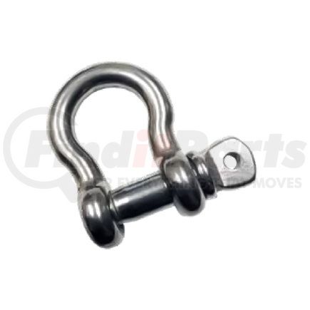 SPB250 by QUALITY CHAIN - 1/4" Bow Shackle, 316 Stainless Steel