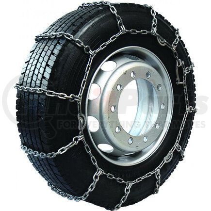 TR475126 by QUALITY CHAIN - Square Link Alloy, Ladder Style, 6-Link Spacing, 7mm, with Cams, Commercial Truck, Trygg Square Ice