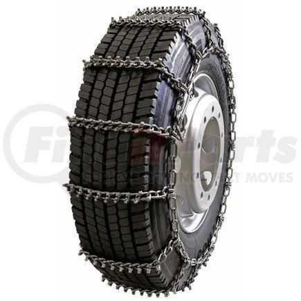 TR492384 by QUALITY CHAIN - Studded Link Alloy, 4-Link Spacing, 7mm, Non-Cam, Commercial Truck, Trygg Super 2000