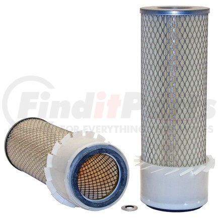 46606 by WIX FILTERS - WIX Air Filter w/Fin