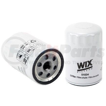 51034 by WIX FILTERS - WIX Spin-On Lube Filter