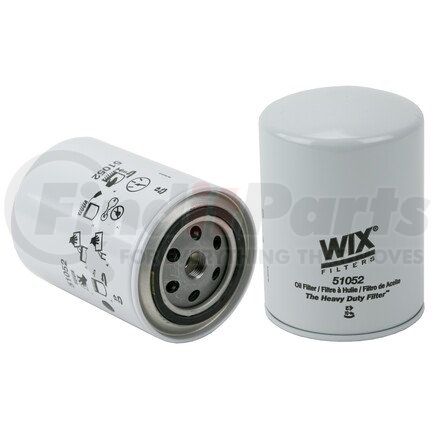 51052 by WIX FILTERS - WIX Spin-On Lube Filter