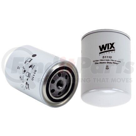 51110 by WIX FILTERS - WIX Spin-On Lube Filter