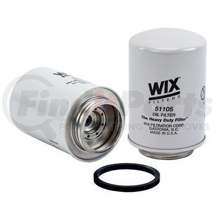 51105 by WIX FILTERS - WIX Spin-On Male Rolled Thread Filter