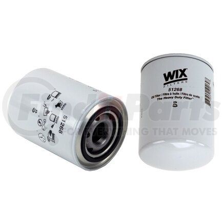 51268 by WIX FILTERS - Spin-On Lube Filter