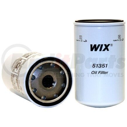 51351 by WIX FILTERS - WIX Spin-On Lube Filter