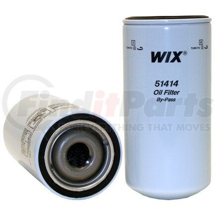 51414 by WIX FILTERS - WIX Spin-On Lube Filter