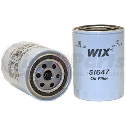 51647 by WIX FILTERS - WIX Spin-On Lube Filter