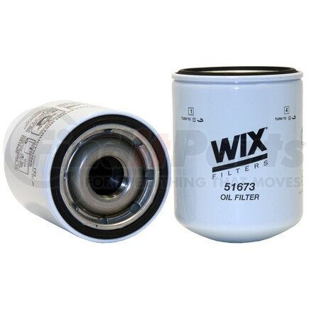 51673 by WIX FILTERS - WIX Spin-On Lube Filter