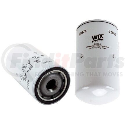 51674 by WIX FILTERS - WIX Spin-On Lube Filter