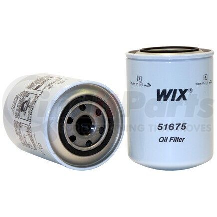 51675 by WIX FILTERS - WIX Spin-On Lube Filter