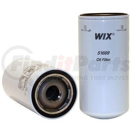 51669 by WIX FILTERS - WIX Spin-On Lube Filter