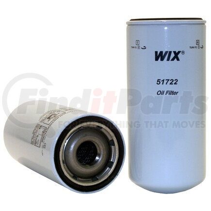 51722 by WIX FILTERS - WIX Spin-On Lube Filter