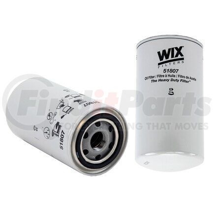 51807 by WIX FILTERS - WIX Spin-On Lube Filter