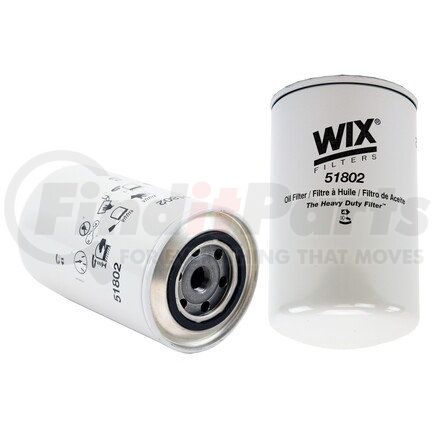51802 by WIX FILTERS - WIX Spin-On Lube Filter