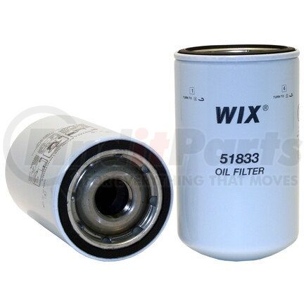 51833 by WIX FILTERS - WIX Spin-On Lube Filter