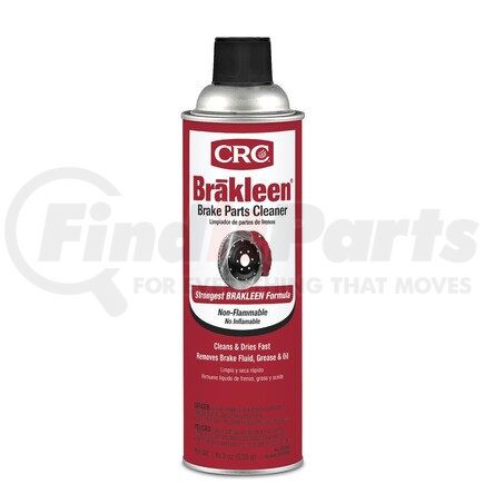 05089 by CRC - CRC Brakleen Brake Parts Cleaners - 20 oz Aerosol Can - 05089