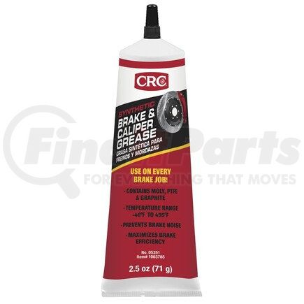 05351 by CRC - CRC Synthetic Brake & Caliper Grease