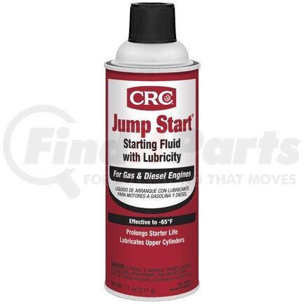05671 by CRC - Starting Fluid - Jump Start, 11 oz, with Lubricity, For Gas and Diesel Engines