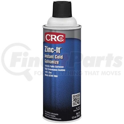 18412 by CRC - CRC Zinc-It Instant Cold Galvanize - 16 oz Aerosol Can - 18412