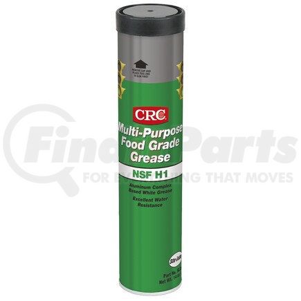 SL35600 by CRC - CRC Multi Purpose Food Grade Grease, 14 Wt Oz, Cartridge, Aluminum Complex, White