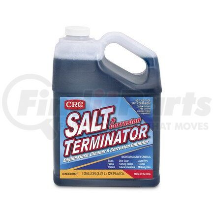SX128 by CRC - Salt Terminator® Engine Flush, Cleaner & Corrosion Inhibitor, 1 Gal