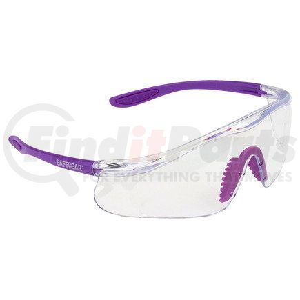 66186 by JJ KELLER - SAFEGEAR™ Optical 1 Safety Glasses - Purple Arms