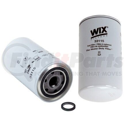 33115 by WIX FILTERS - WIX Spin-On Fuel Filter