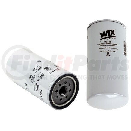 33118 by WIX FILTERS - WIX Spin-On Fuel Filter