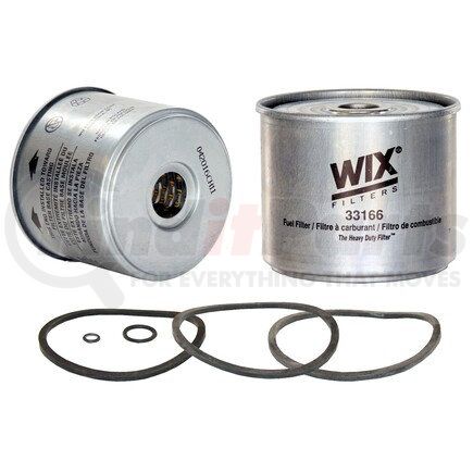 33166 by WIX FILTERS - WIX Cartridge Fuel Metal Canister Filter