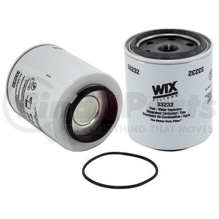 33232 by WIX FILTERS - WIX Spin On Fuel Water Separator w/ Open End Bottom
