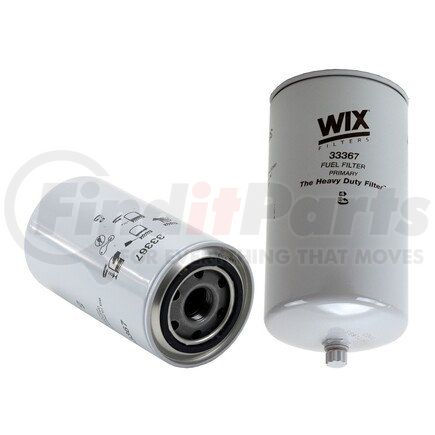 33367 by WIX FILTERS - Fuel Filter - 32 Micron, Spin-On Design, 1-14 Thread, 12-15 GPM