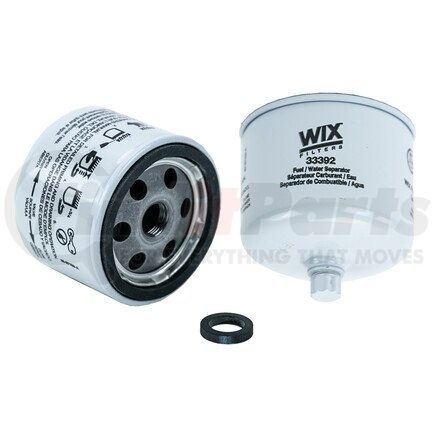 33392 by WIX FILTERS - WIX Spin-On Fuel/Water Separator Filter