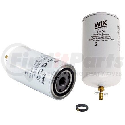 33400 by WIX FILTERS - WIX Spin-On Fuel/Water Separator Filter